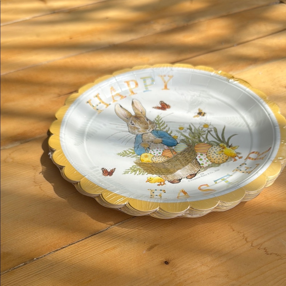Happy Easter Peter Rabbit Decorative Plate - Picture 4 of 5
